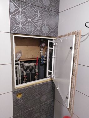 فتحة وصول تحت للبلاط دفع Zhelezyaka Mini 500*1200
