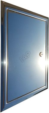 لوحة الوصول From stainless steel glossy with lock 200*200