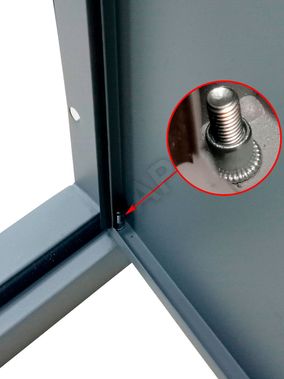 لوحة الوصول Elite reinforced 1 mm with lock 600*600