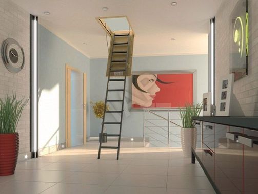 Attic ladder Fakro LMS Metall Attic ladder Fakro LMS Metall