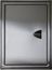 لوحة الوصول from stainless steel matte with handle 150*150